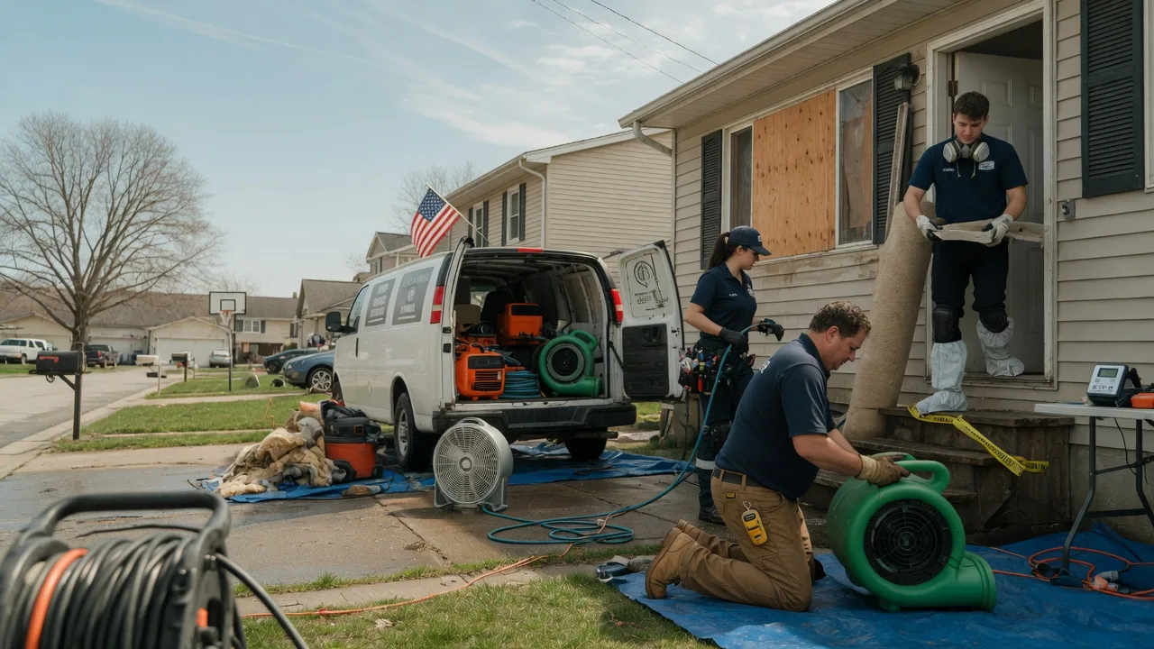 Water Damage Restoration in Simpson, NC near me